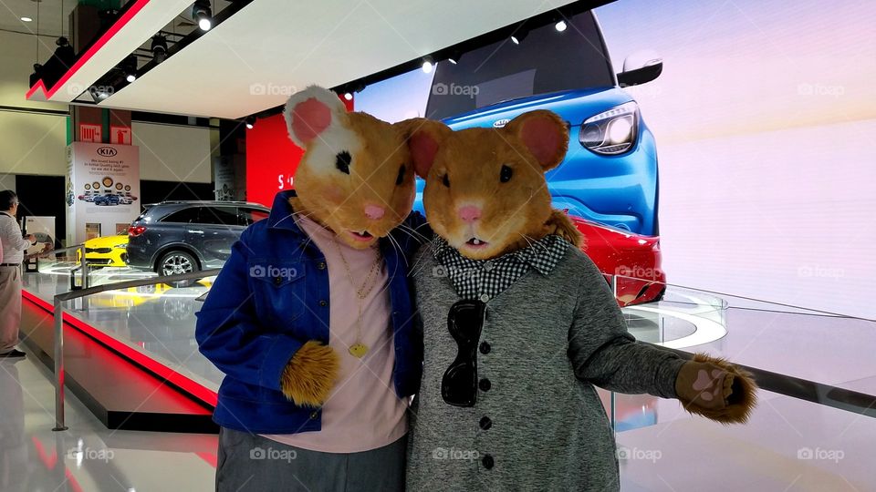 Kia Hamsters characters