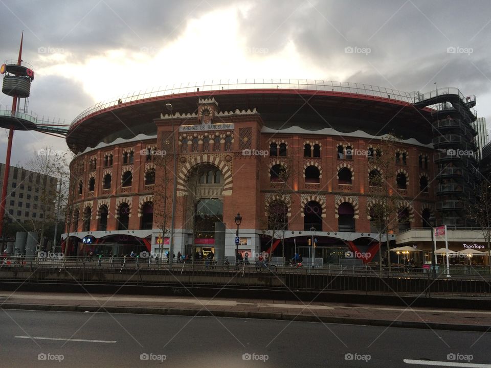 old bullring Barcelona