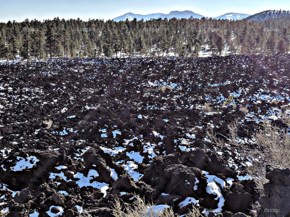 What Remains at The Bottom of an Eruption