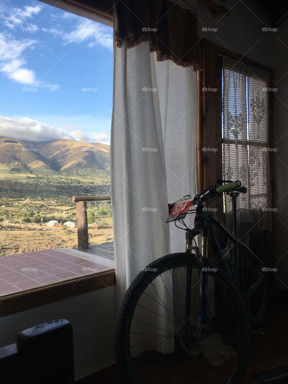 Bicycle and Mountains