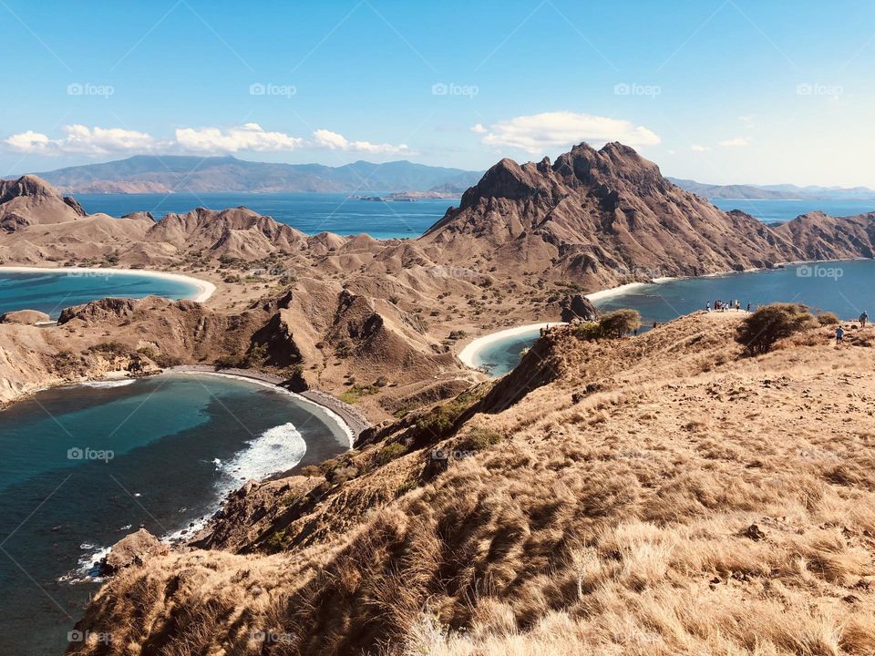 komodo island at Labuan bajo