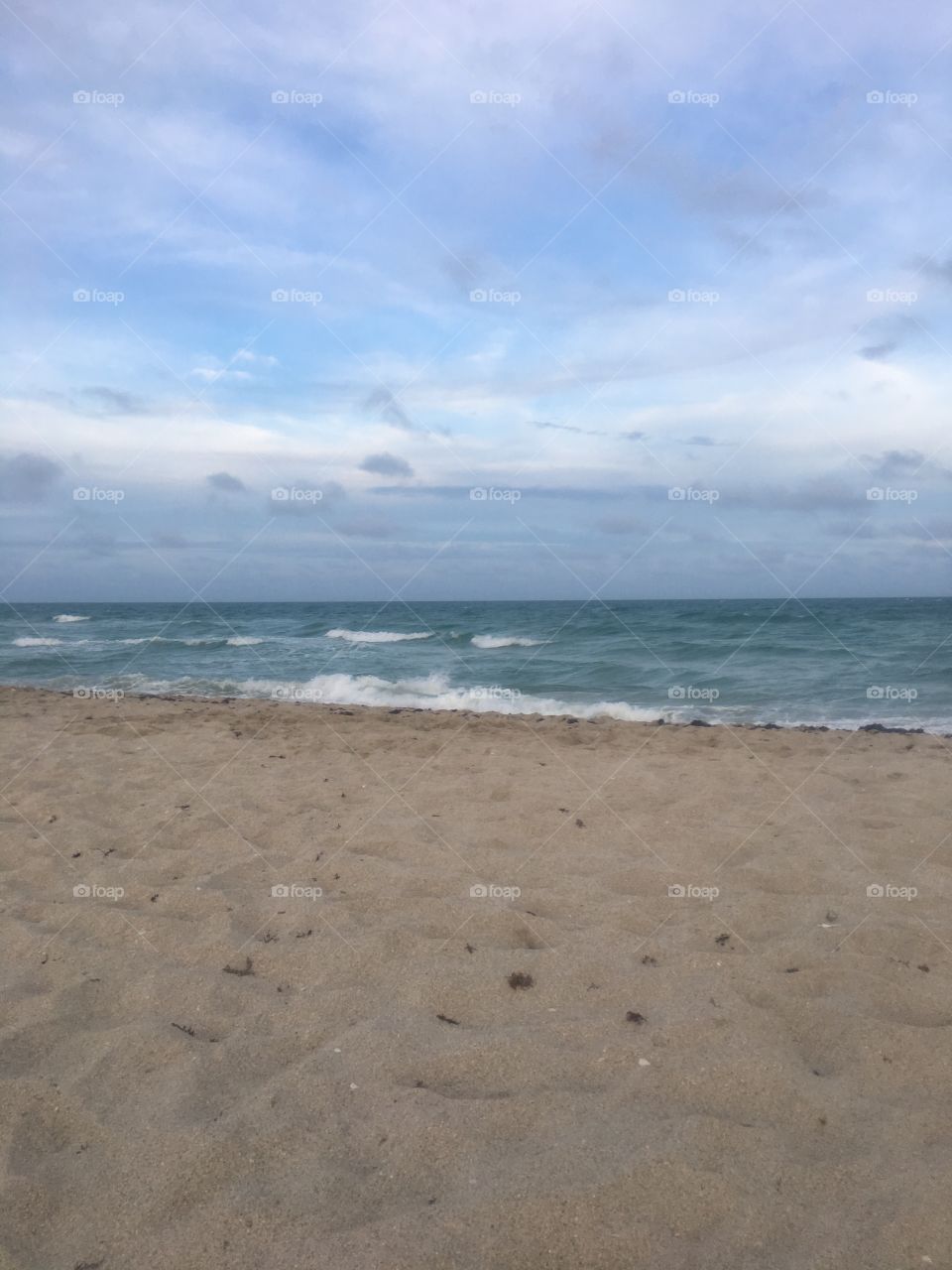 Chilling With The Ocean In Miami