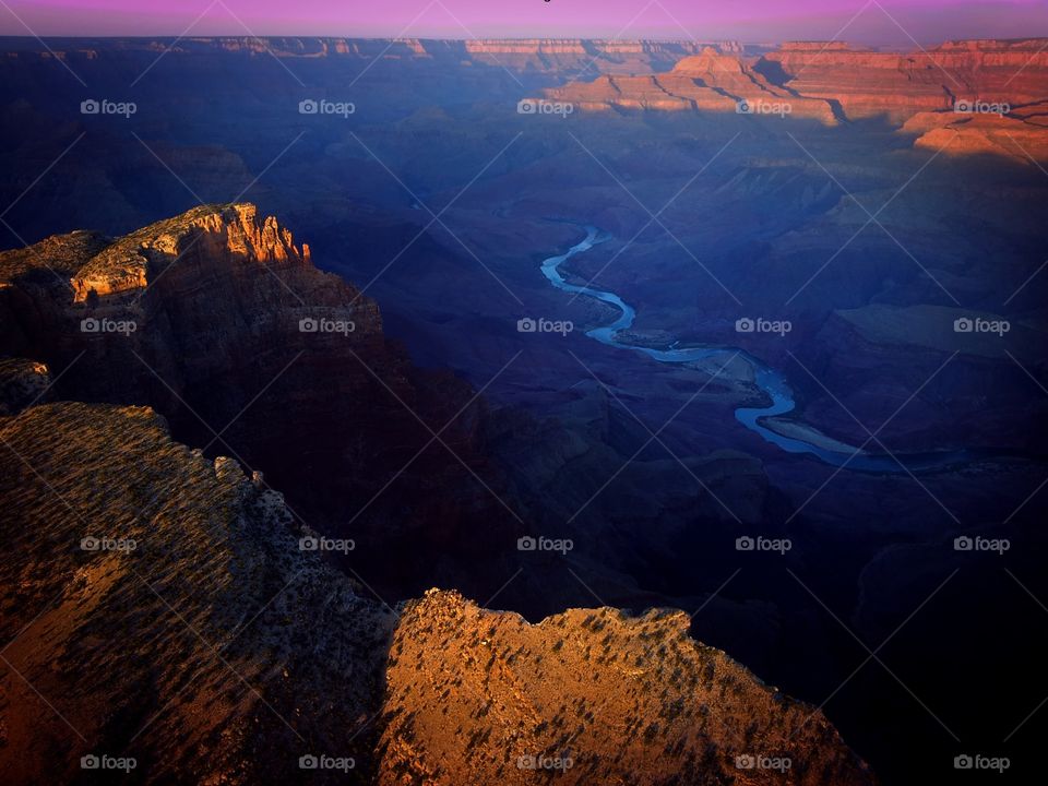 The Grand Canyon at Sunrise