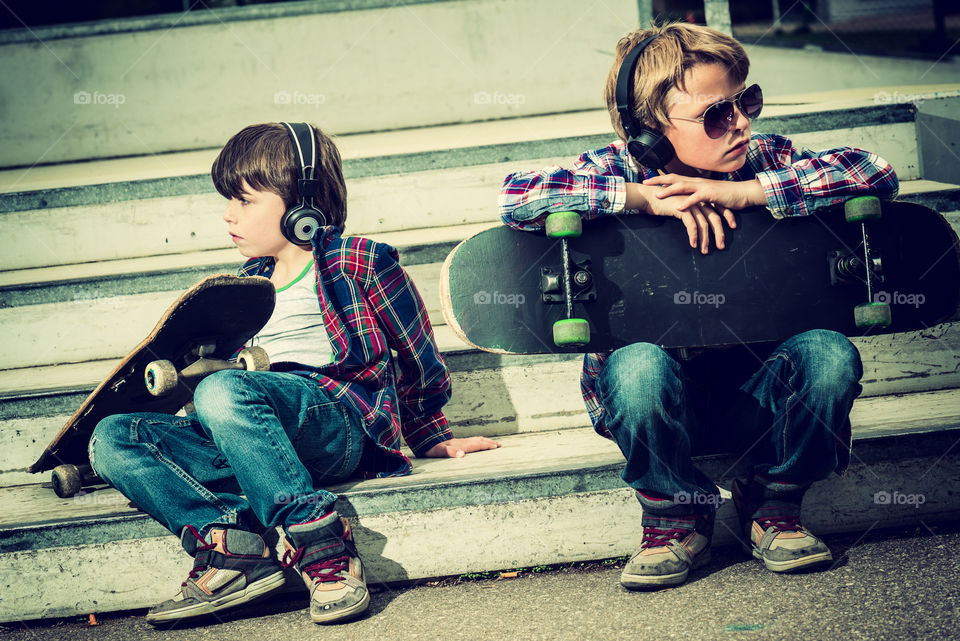 it's spring time, kids come out and play again