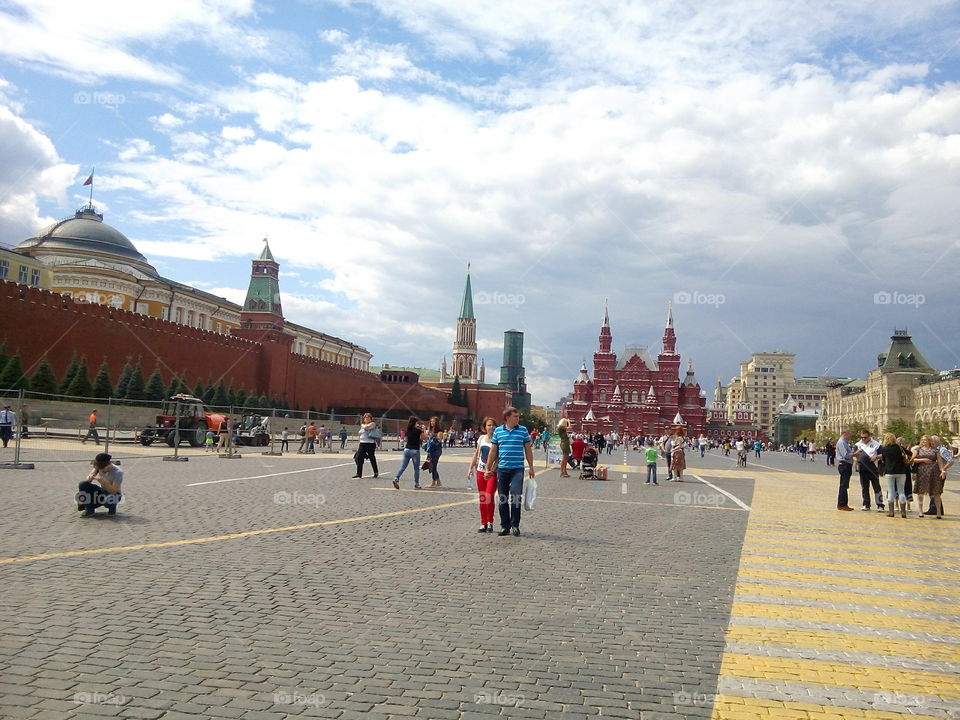 Architecture, Travel, City, Kremlin, Street