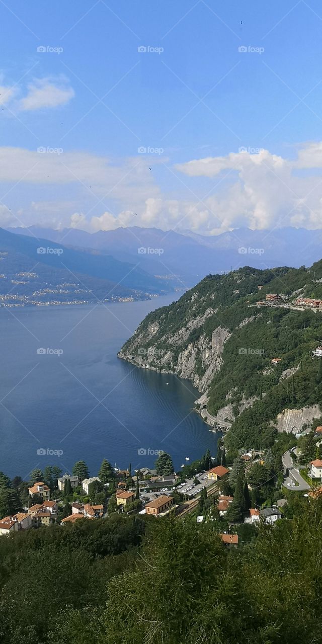 Lago di Lecco. Italy