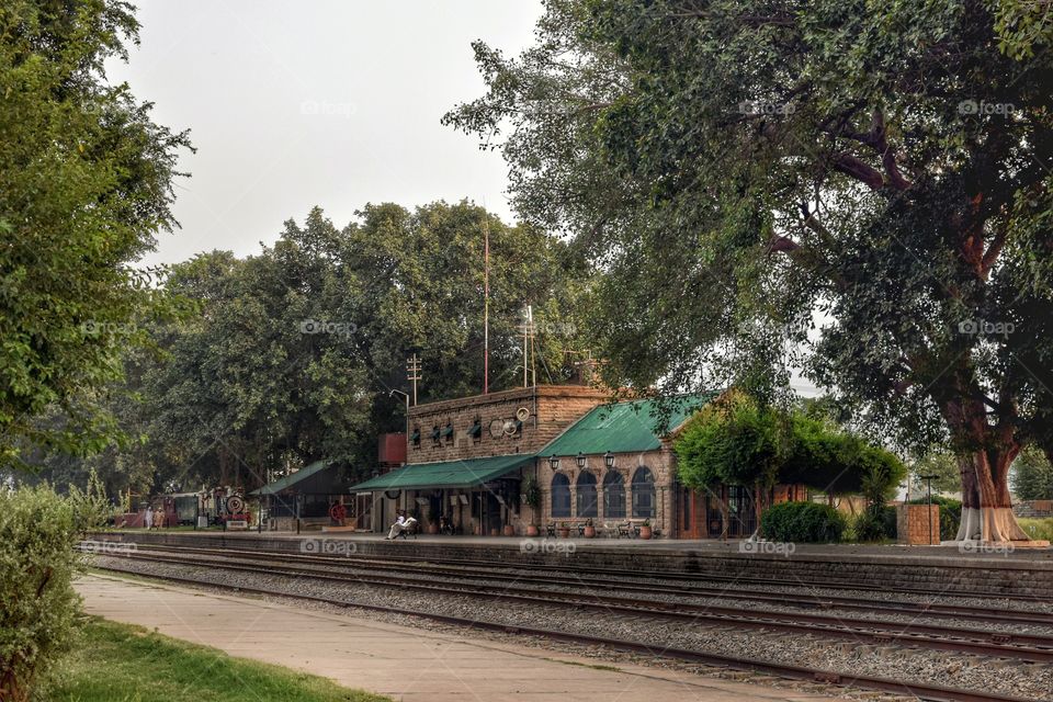 Golra Sharif Railway Station and Railways Heritage Museum, Islamabad, Pakistan.