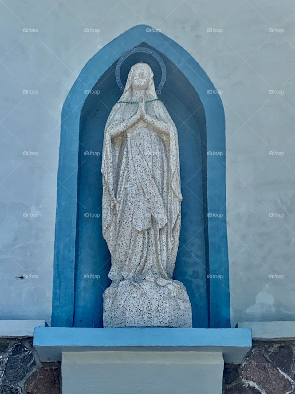 The Virgin Mary, Baie St-Paul, Quebec, Canada 🍁