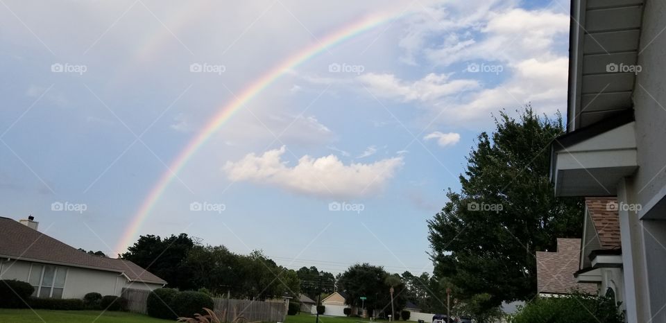 Rainbow in Jacksonville, Florida!!!!