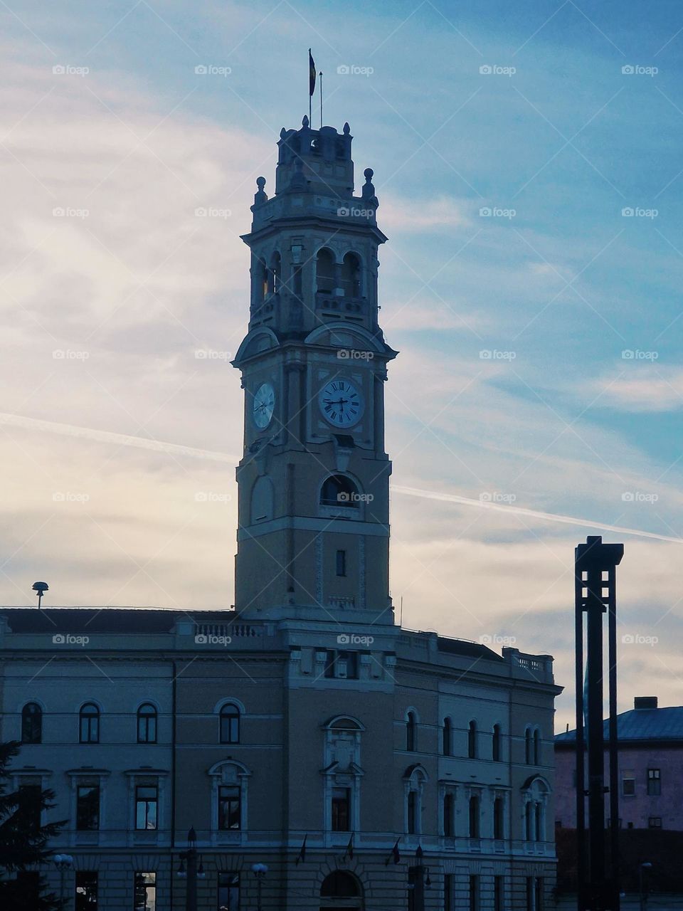 the town hall from Oradea