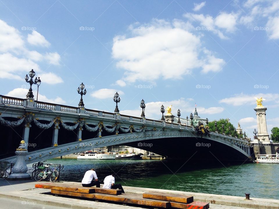 Paris pont alexandre III. Paris pont alexandre III