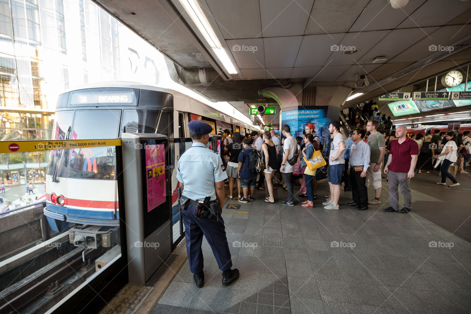 BTS public train station 