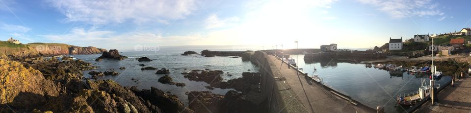 St Abbs harbour