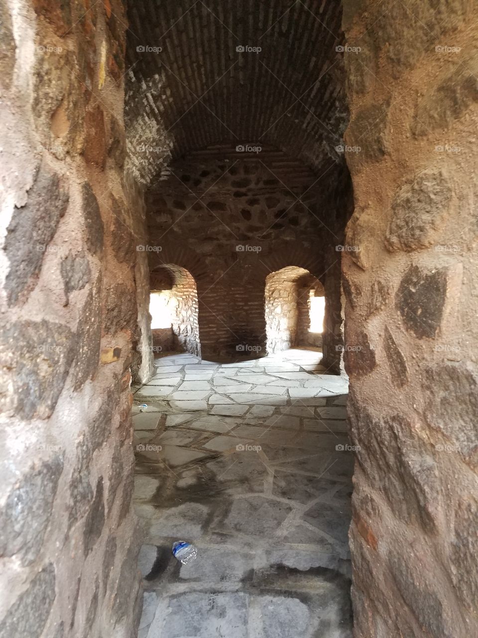 an interior room in the castle in Ankara Turkey