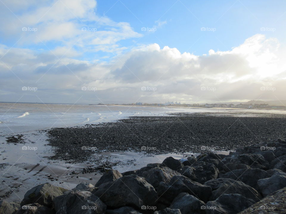 Minehead beach