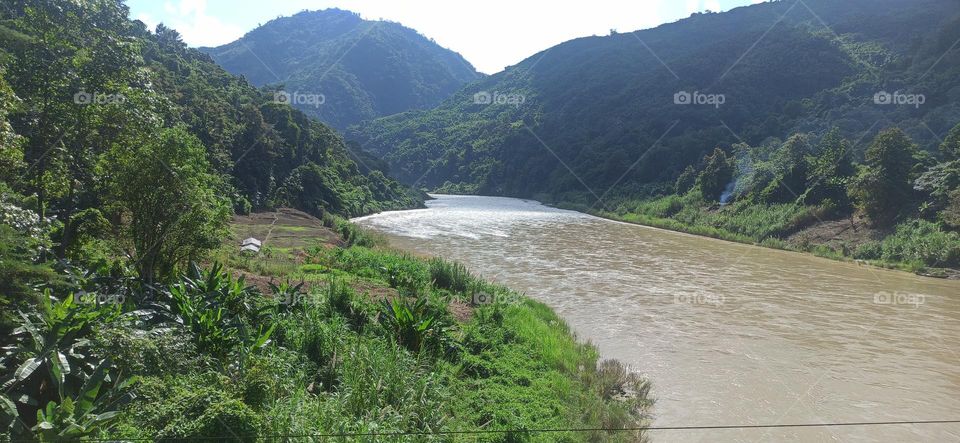 River Hnanthial Mizo hills