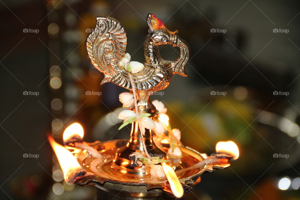 Traditional oil lamp