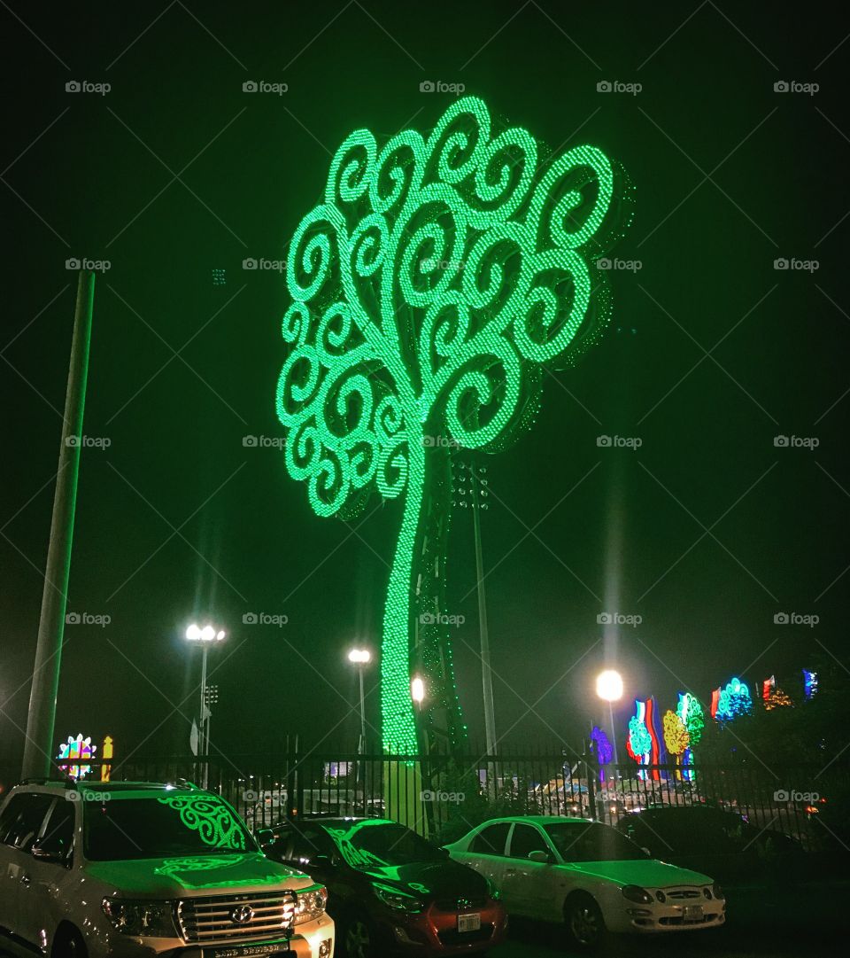 Green tree