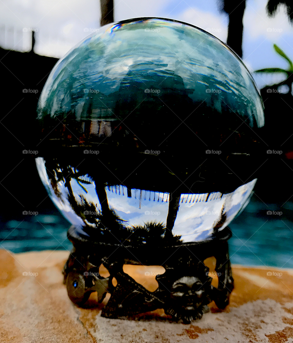Crystal Ball reflections. 