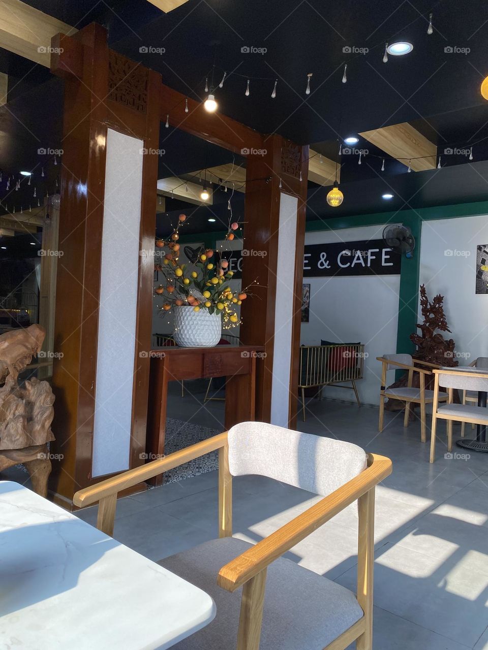 Cafe interior 