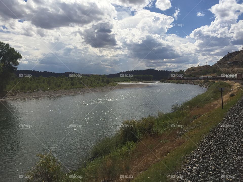 Water, No Person, Landscape, River, Lake