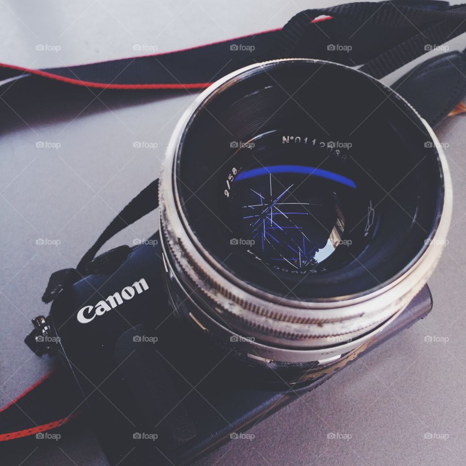 Helios 44-2 and Canon Eos M. love