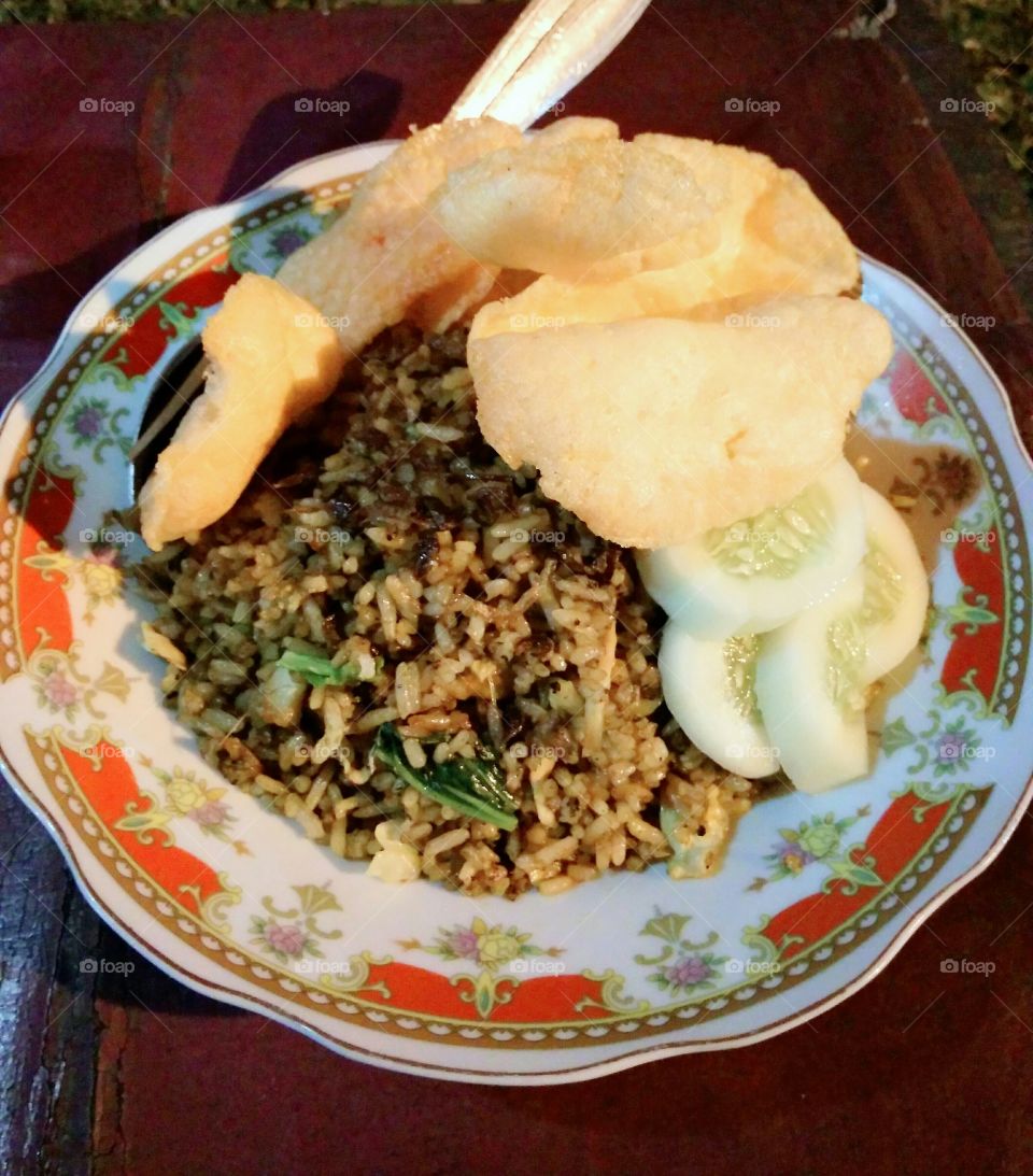 Fried rice is indonesia traditional food