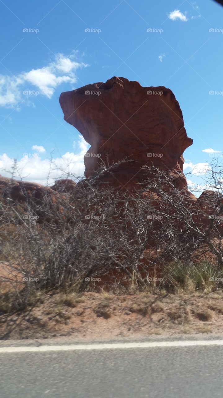rock at garden of the gods