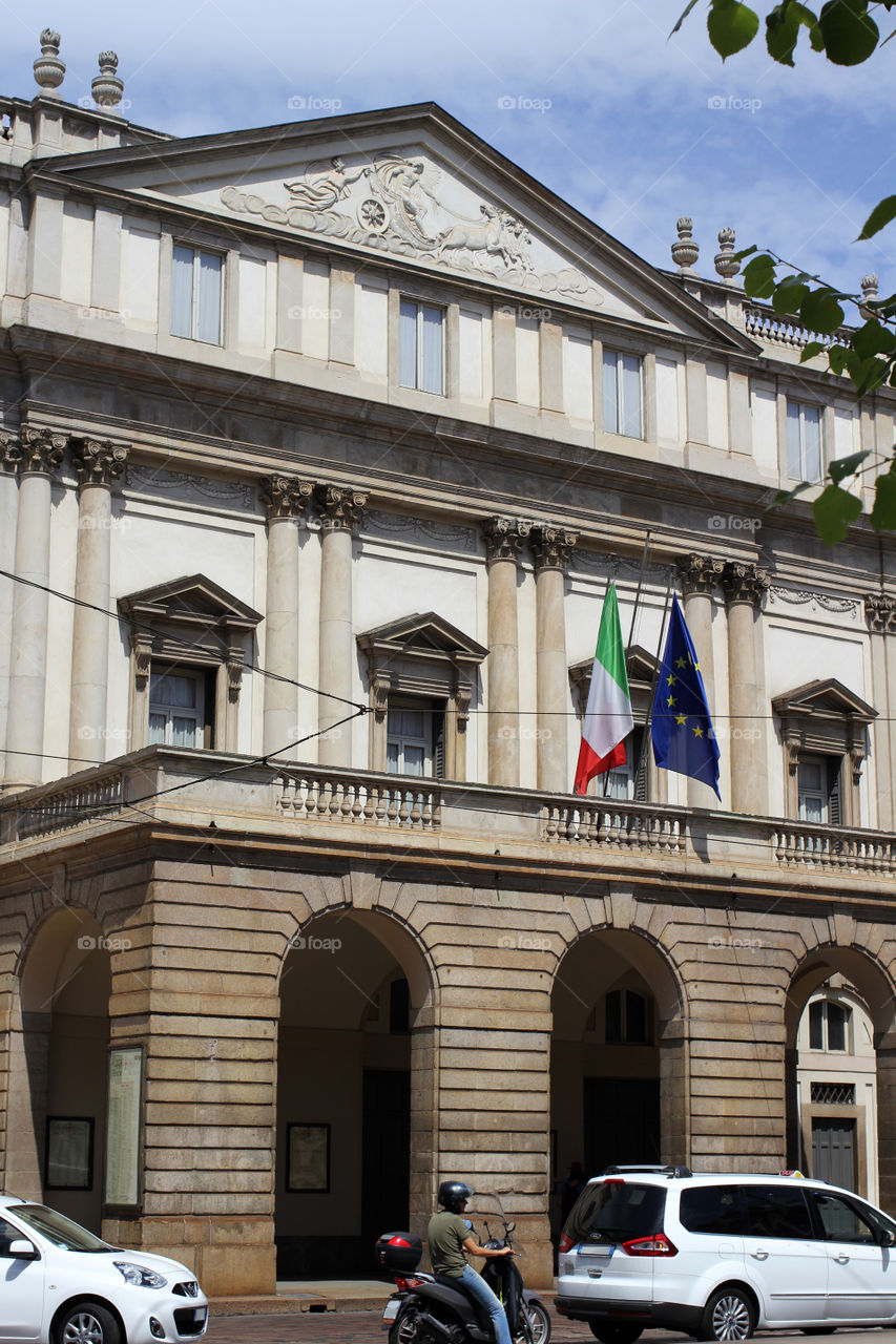 Italy, Milan, La Scala Theater