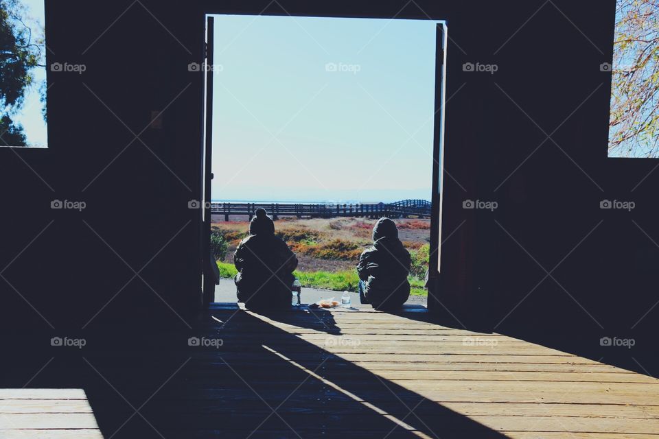 Museum, Landscape, People, City, Man