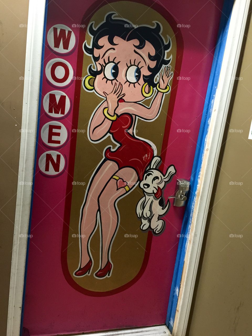 Betty Boop Door