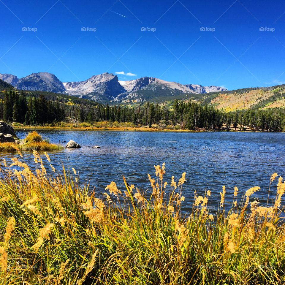 Sprague Lake Rocky Mountain National Park 