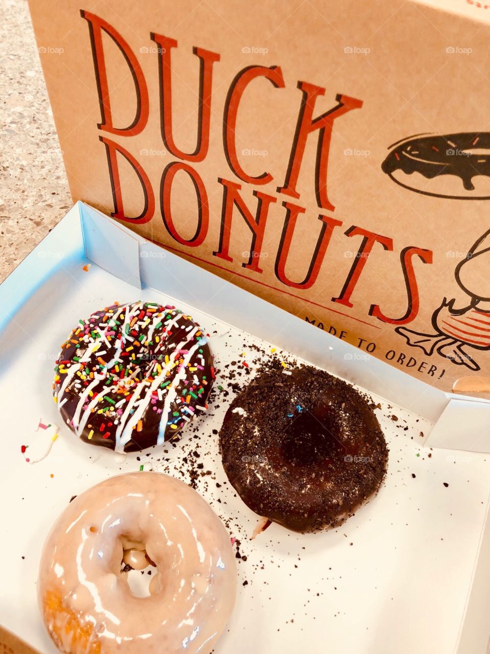 Duck donuts! 🍩