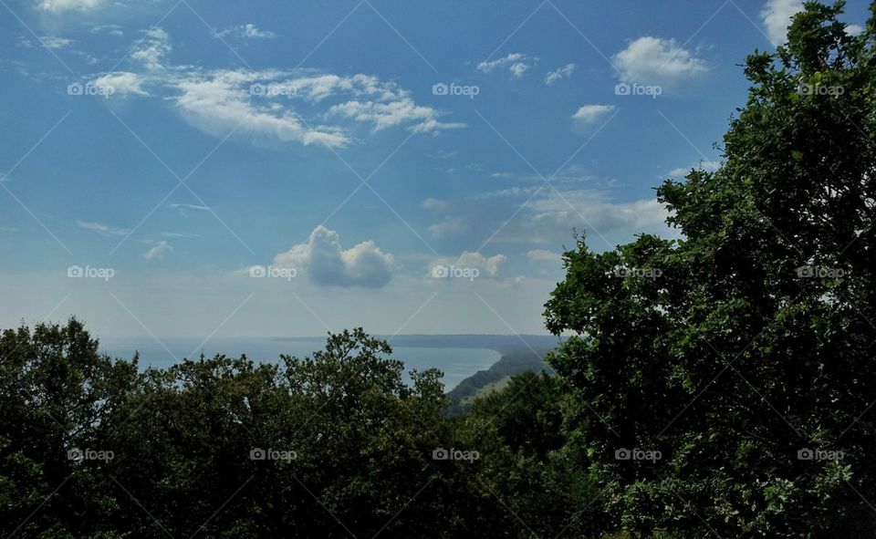 View southward from Stenshuvud