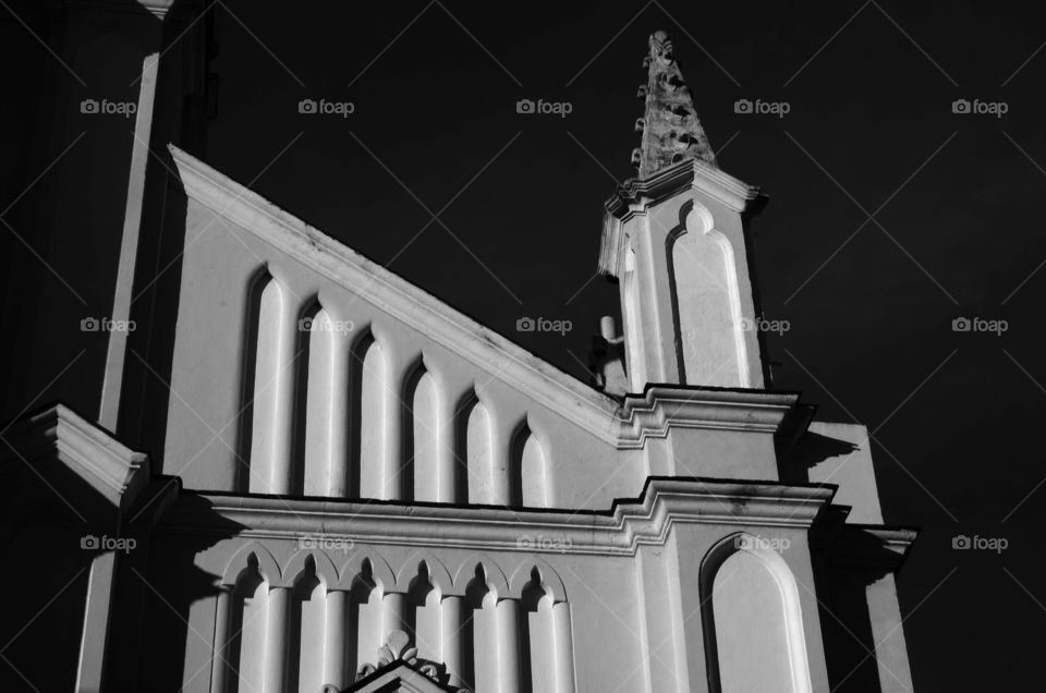 Church Santo Angel Custodio in Havana Cuba.