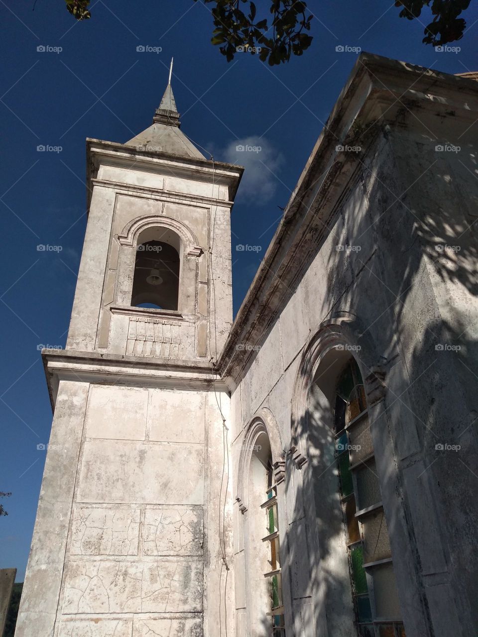 Capela no interior do Brasil