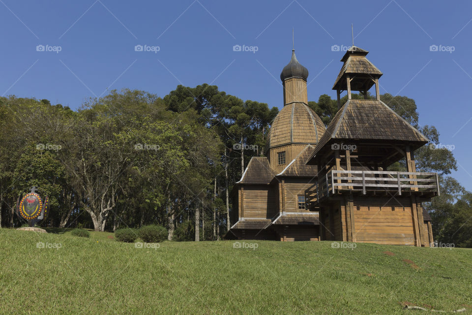 Ukrainian memorial in Curitiba Parana Brazil