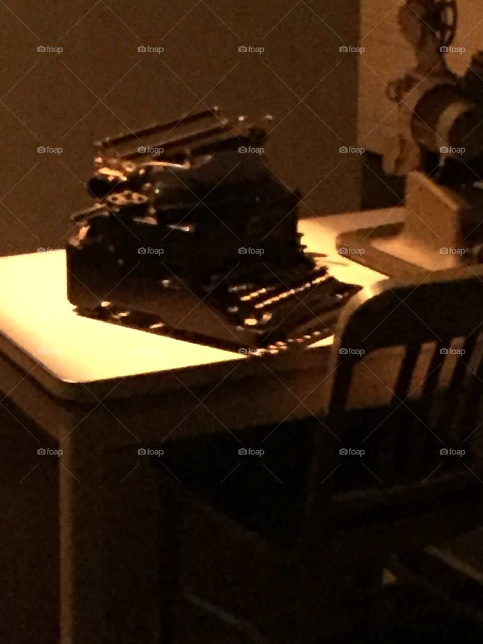 Ancient typewriter 