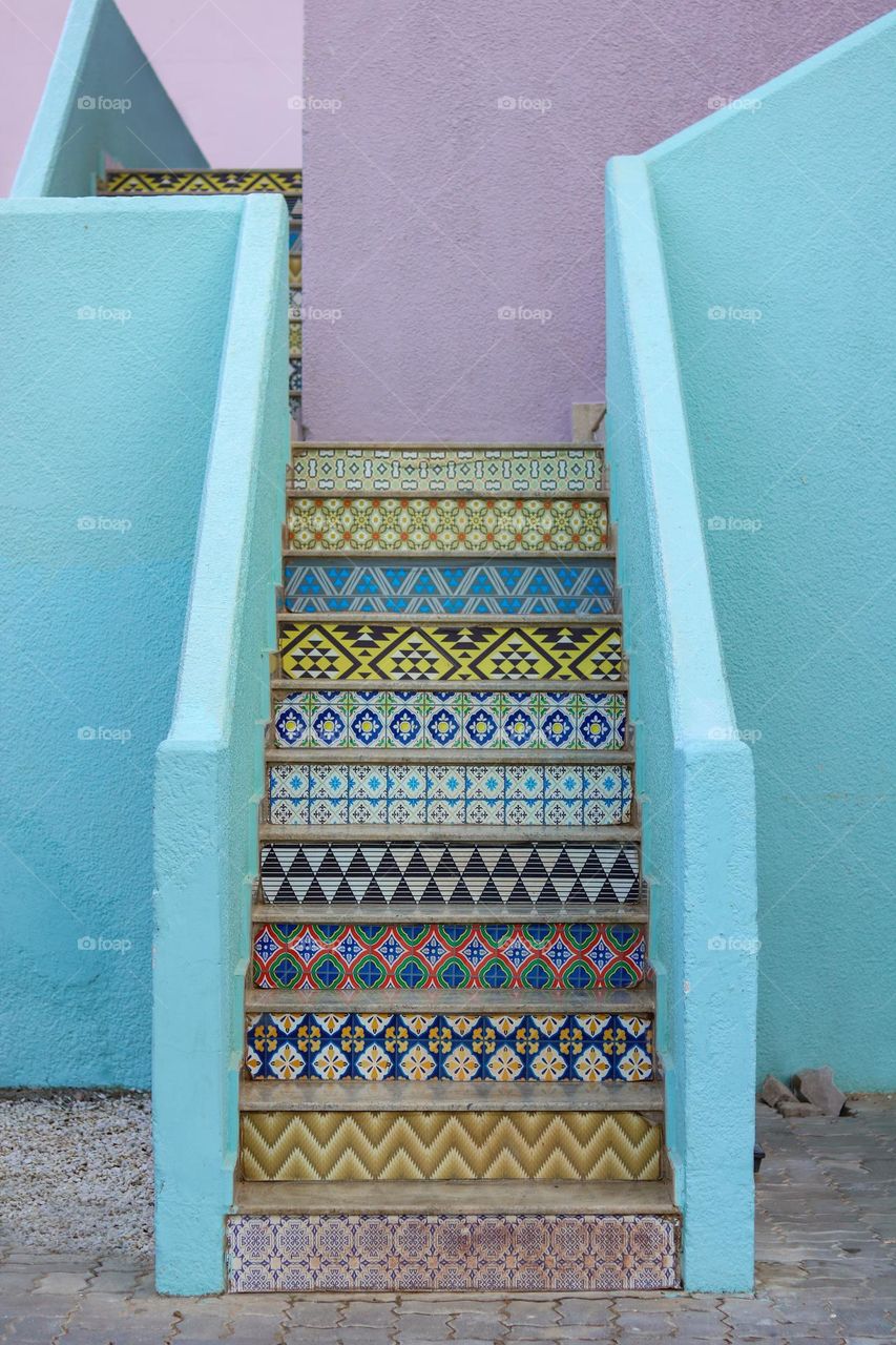 Colourful Stairs