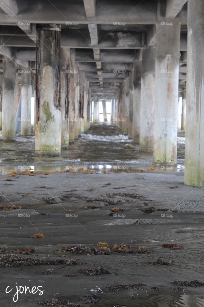 Under the pier