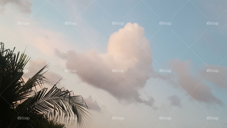 Mexican sky...the sky in Riviera maya NYE 2017
