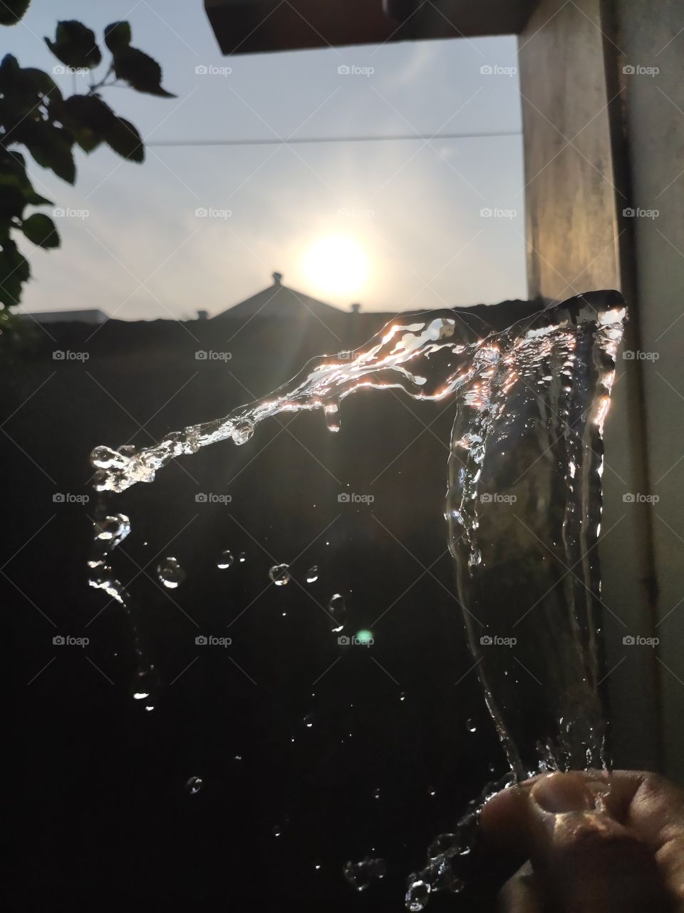 Water Flash creates best art form which take us to the imaginary world of Color and Happiness