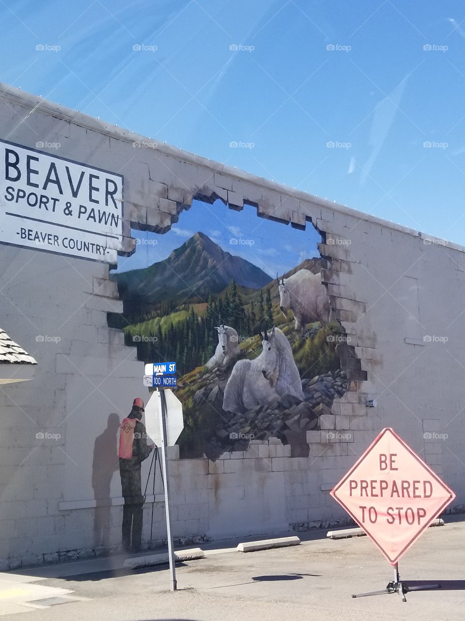 Beaver town