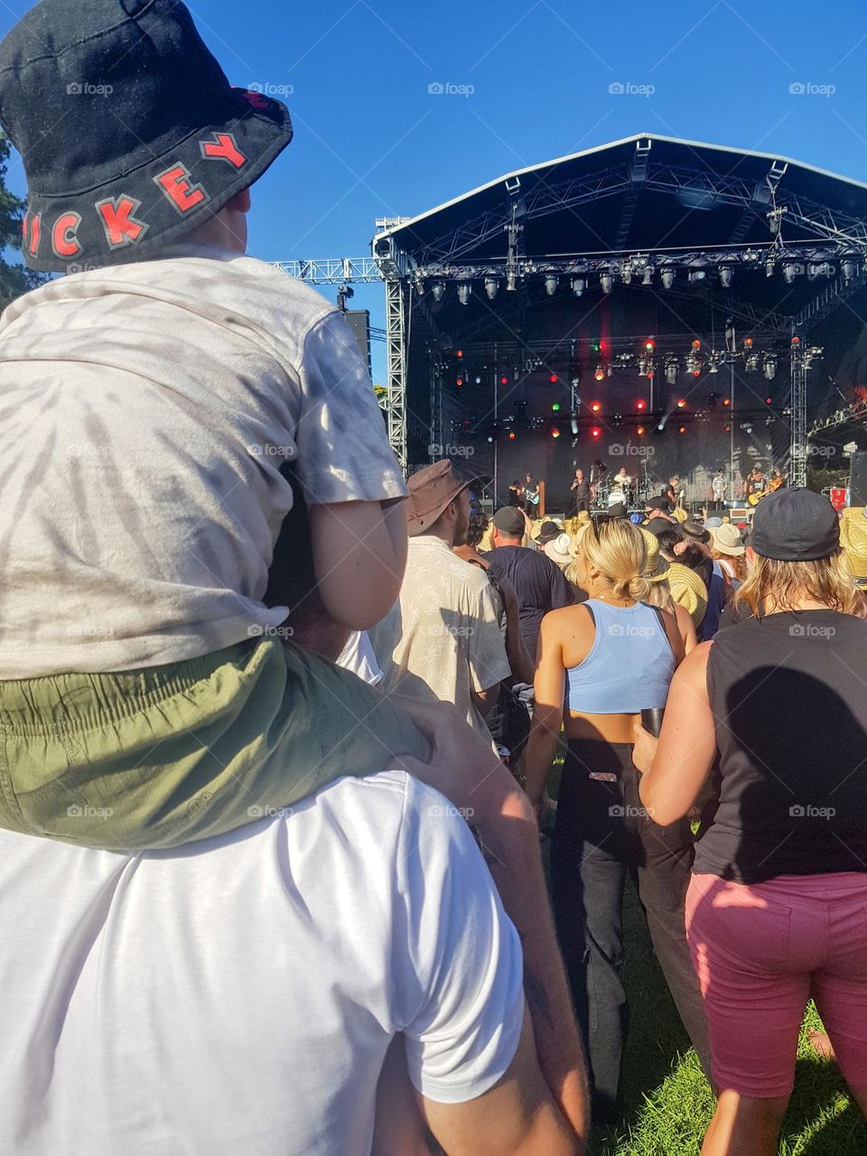 Summer gig, nothing better than some fresh air and rock and roll 🤟