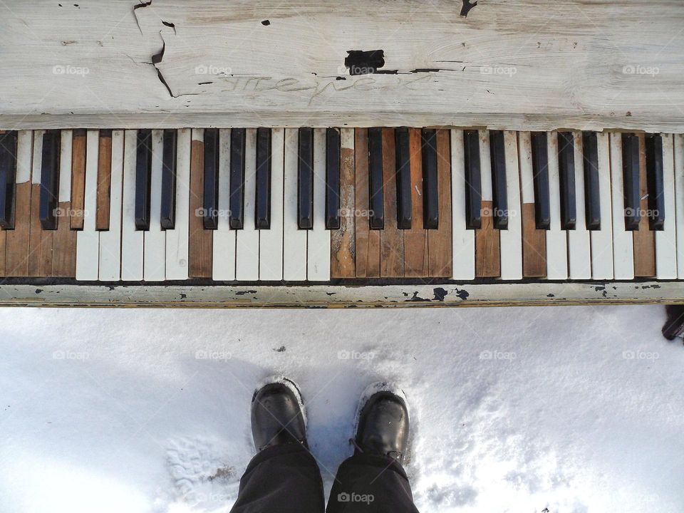 winter piano