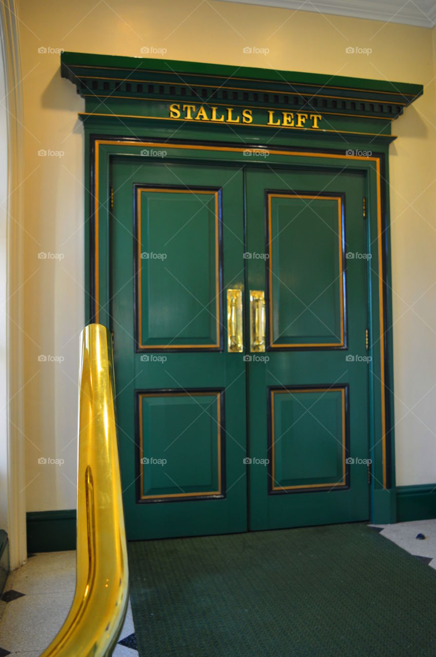 amazing door in Royal theater