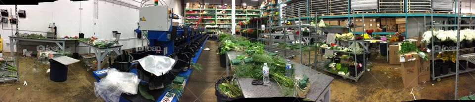 Panoramic view of my workplace 