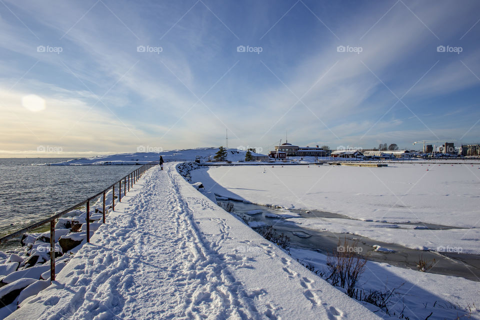 Jetty between uunisari and liuskasaari.
