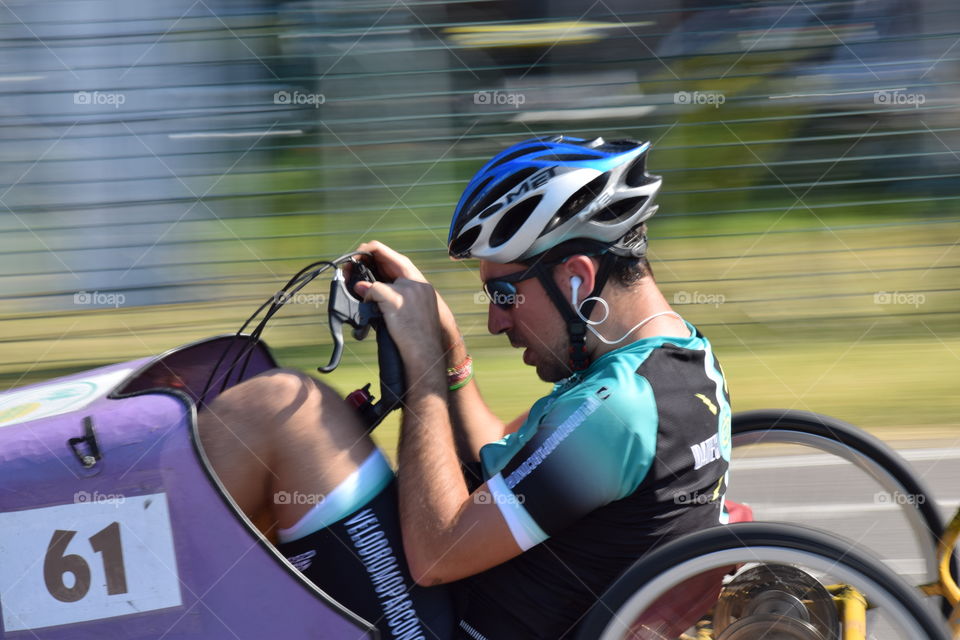 Formula one with pedals