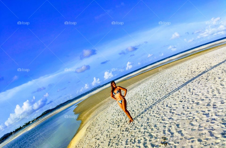 Girl and Beach